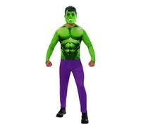(TG. XL) Rubie's Costume Hulk Uomo, Venrde, XL, 820956-XL - NUOVO
