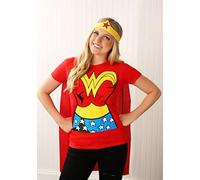 (TG. XL) Rubie's Costume ufficiale da donna Wonder Woman - XL - NUOVO