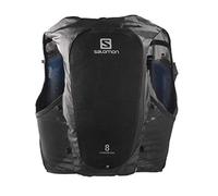 (TG. XL) SALOMON ADV Hydra Vest 8, Gilet di Idratazione, 2 Borracce SoftFlask da