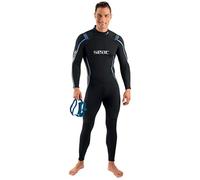 (TG. XL) SEAC Feel Man 3 mm, Muta in Neoprene Elastica Monopezzo con Cerniera Po