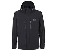 (TG. XL) Trespass, Giacca Impermeabile Uomo Oswalt, Nero (Black), XL - NUOVO