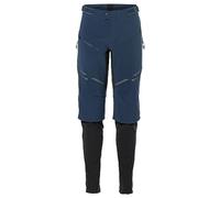 (TG. XL) VAUDE Pantaloni Softshell da Uomo Virt II, Mare Scuro, XL - NUOVO