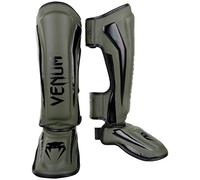 (TG. XL) Venum Elite, Parastinchi da Boxe Unisex, Cachi / Nero, XL - NUOVO