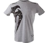 (TG. XL) VENUM Giant, Maglietta Man (Fitness &), Grigio/Nero, XL - NUOVO