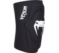 (TG. XL) Venum Kontact, Ginocchiere Gel/Lycra Unisex, Nero/Bianco, XL - NUOVO