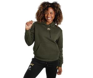 (TG. XL) Venum UFC Adrenaline Women's Fight Week Pullover Hoodie - Khaki - XL -