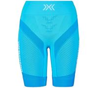 (TG. XL) X-BIONIC 4.0 Run Shorts Women, Short Donna, Effektor Tuqoise/Arctic Whi