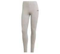 (TG. XS) adidas Donna Essentials Linear Cotton Leggings, Medium Grey Heather/Bla