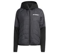 (TG. XS) adidas Femme Terrex Multi CLIMAWARM Insulated Hybrid Hooded Jacket, Bla