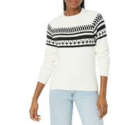 (TG. XS) Amazon Essentials Maglione Novelty a Girocollo Morbido al Tatto Donna,