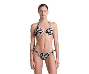 (TG. XS) Arena Bikini a Triangolo da Donna Water Print String - NUOVO