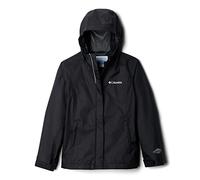 (TG. XS) Columbia Arcadia Jacket, Giacca Impermeabile Bambina, Black, Taglia XS