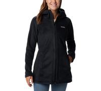 (TG. XS) Columbia Benton Springs II Long Hoodie Giacca in Pile, Nero, X-Small Do
