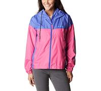 (TG. XS) Columbia Flash Challenger Novelty, Giacca a Vento, Donna - NUOVO