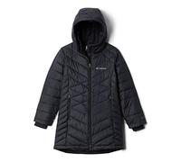 (TG. XS) Columbia Heavenly Long Jacket, Giacche (Down) Bambina, Black, XS - NUOV