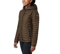 (TG. XS) Columbia Powder Lite Hooded Jacket Piumino Con Cappuccio per Donna - NU
