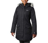 (TG. XS) Columbia Suttle Mountain™ Long Insulated Jacket, giacca Donna, Nero,