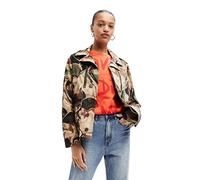(TG. XS) Desigual CHAQ_Holly, 6004 Arena Parka Uomo, Brown, XS da Donna - NUOVO