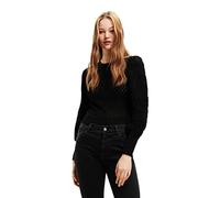(TG. XS) Desigual JERS_Ona 2000 Black Maglione, Nero, XS Donna - NUOVO
