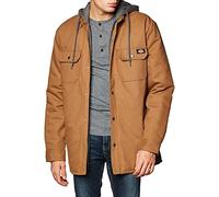 (TG. XS) Dickies Giacca in Pile con Cappuccio e idroscudo Capispalla da Lavoro,