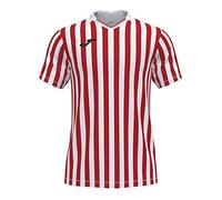 (TG. XS) Joma 101873.206.4xs-3xs, Shirt Uomo, Blanco-rojo, XS - NUOVO