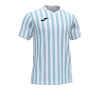(TG. XS) Joma 101873.212.4xs-3xs, Shirt Uomo, Blanco-celeste, XS - NUOVO
