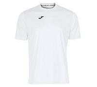 (TG. XS) Joma Combi M/C, Maglietta Unisex Adulto, Bianco, XS - NUOVO