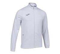 (TG. XS) Joma Montreal Giacca, Uomo, Bianco, XS - NUOVO