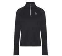 (TG. XS) Odlo Donna Maglia a maniche lunghe con zip BESSO - NUOVO