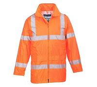 (TG. XS) Portwest H440 Giacca Da Pioggia Hi-Vis Impermeabile Leggera Per Uomo Ar