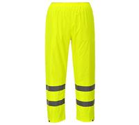 (TG. XS) Portwest H441 Pantaloni Antipioggia ad Alta Visibilit , Giallo, XS - NU