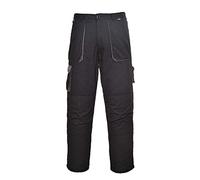 (TG. XS) Portwest TX11BKRXS Texo Contrast - Pantaloni da Lavoro, per Uomo, Nero,