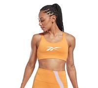 (TG. XS) Reebok Reggiseno Sportivo Pronto per l'allenamento, Opaco, Pesca Fuzz S