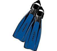 (TG. XS/S) Cressi Pro Light Pinne Regolabili per Immersione e Snorkeling, Nero/B