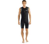 (TG. XXL/6) Cressi, Man Wetsuit Termico Muta Shorty da Nuoto 2 mm Uomo, Nero, XX