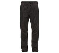 (TG. XXL corto) VAUDE, Pantaloni Uomo Fluid II S/S+L/S, Nero (Black), XXL Corto