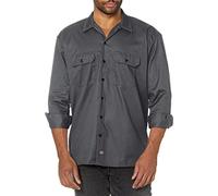 (TG. XXL) Dickies - Camicia a maniche lunghe uomo, Grigio (Charcoal), XXL - NUOV