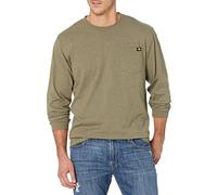 (TG. XXL) Dickies Mens Long Sleeve Heavyweight Crew Neck Work Utility T Shirt, M
