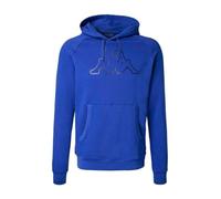 (TG. XXL) Kappa Zaiver Swt Felpa, Blu, XXL Uomo - NUOVO