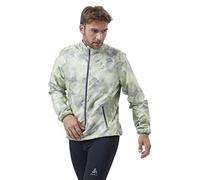 (TG. XXL) Odlo Uomo Giacca da corsa ESSENTIAL PRINT - NUOVO