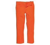 (TG. XXL) Portwest BZ30 Pantaloni Bizweld, Taglia XXL, Arancione - NUOVO