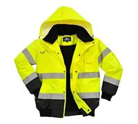(TG. XXL) Portwest C465YBRXXL Bomber Bicolore Alta Visibilit 3 in 1, Giallo/Ner