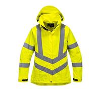 (TG. XXL) Portwest LW70 Giacca Donna Traspirante Alta Visibilit , Giallo, XXL -