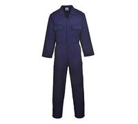 (TG. XXL) Portwest S999 Tuta Da Lavoro In Policotone Euro Workwear Per Uomo Blu