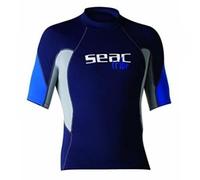 (TG. XXL) Seac RAA Short Evo Uomo Maglia Protettiva Rash Guard per Snorkeling e