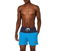 (TG. XXL) Urban Classics Block Swim Shorts Costume da Bagno, Multicolore (Nvy/Tu
