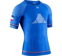 (TG. XXL) X-Bionic INVENT 4.0 Patriot Running Shirt Short Sleeves Men - NUOVO
