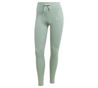 (TG. XXS) adidas Donna Running Essentials 7/8 Leggings, Silver Green, XXS - NUOV
