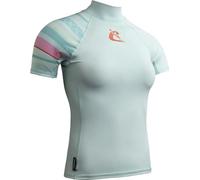 (TG. XXS) Cressi Shield Lady Rash Guard Short/SL Aquamarine Pink- Rash Guard Man