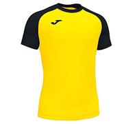 (TG. XXS) Joma 2XS Teamwork Manica Corta, Giallo-Nero, XXS Unisex-Adulto - NUOVO